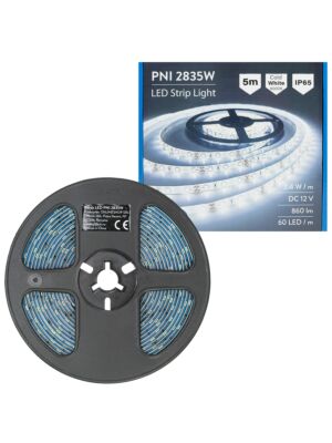 Tira LED PNI 2835W, blanco frío