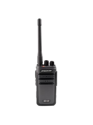 Emisora de radio portátil PMR Dynascan EU-55, 446MHz, 0.5W, 16CH, CTCSS, DCS, IP65