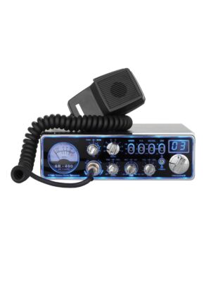 Estación de radioaficionado PNI Escort HP 490 multiestándar, 100W SSB/AM/FM, 12V, ASQ, Ganancia RF