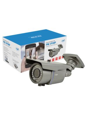 Cámara de videovigilancia PNI IP2MP 720p con varifocal IP 2.8 - 12 mm exterior