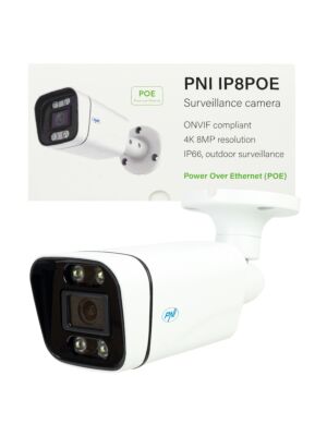 Cámara de videovigilancia PNI IP8POE