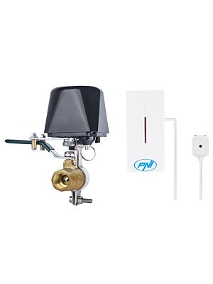 Kit antiinundación Válvula inteligente PNI Safe House HS540 + sensor de agua PNI SafeHouse HS525