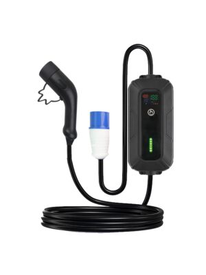 PNI KW7 32A, Cargador portátil de 7,4KW para coches eléctricos de 230V