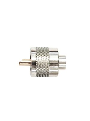 PNI PL259 clavija corta para cable RG58 con pin central bañado en oro de 6 mm