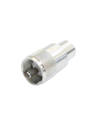 Conector PNI PL259 para cable RG213, longitud de pin 9 mm