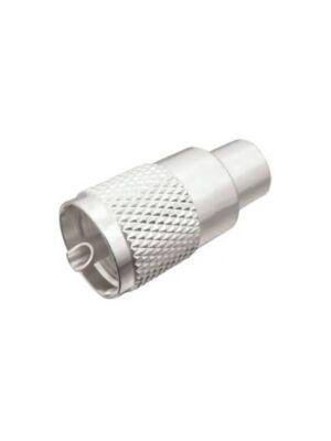 Conector PNI PL259 para cable RG213, longitud de clavija 9 mm