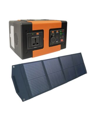 Central eléctrica PNI GreenHouse SP606 42Ah 537,6Wh 600W con panel solar de 80W