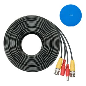 Cable de video y fuente de alimentación PNI CCTV 40M