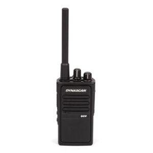 Emisora de radio portátil Dynascan D11V DMR VHF, 136-174 MHz, 32 canales