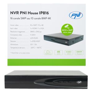 NVR PNI Casa IP816 con 16 canales