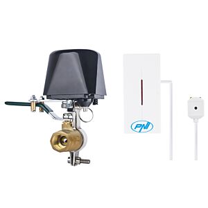 Kit antiinundación Válvula inteligente PNI Safe House HS540 + sensor de agua PNI SafeHouse HS525