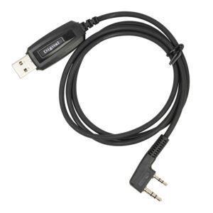 Cable de programación para emisoras de radio DMR Dynascan D11V, D12U y D-6000