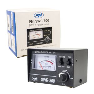 Reflectómetro PNI SWR-300 PWR-SWR Meter, para medir SWR de antena de radio en frecuencia 26-30Mhz y potencia de estación de radio C