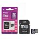 Tarjeta de memoria MicroSD PNI 32GB con adaptador SD, Clase 10, 80 Mb/s, V30