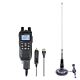 kit Emisora de radio CB portátil PNI Escort HP 82, multiestándar, 4W, 12V, AM-FM con antena CB PNI LED 2000