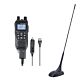 Kit Emisora de radio CB portátil PNI Escort HP 82, multiestándar, 4W, 12V, AM-FM con antena CB PNI Extra 48