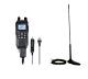 Kit Emisora de radio CB portátil PNI Escort HP 82, multiestándar, 4W, 12V, AM-FM con antena CB PNI Extra 45 con imán