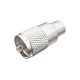 Conector PNI PL259 para cable RG213, longitud de clavija 9 mm