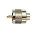 Clavija PNI PL259 para cable RG58 con pin central bañado en oro de 6mm