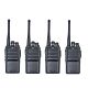 Kit de 4 emisoras de radio portátiles PNI PMR R15 0,5W, 16 canales programables, 16 PMR y tonos 50 CTCSS y 104 DCS, ASQ, TOT, m