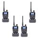 Kit de 4 emisoras de radio portátiles PNI PMR R45 PRO 446MHz, 0,5W, 99 canales programables, 16 PMR y 38 tonos CTCSS y 104 DCS,