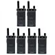 Kit de 6 emisoras de radio portátiles PNI PMR R60 446MHz, 0,5W, 16 canales programables, 16 PMR y 50 tonos CTCSS y 104 DCS, Sca